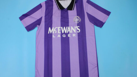 Shirt Front - Rangers 1994-1995 Third Short-Sleeve Jersey