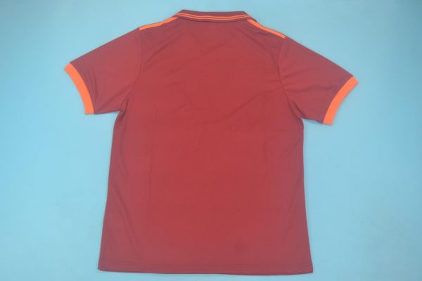 Shirt Back Blank, AS Roma 1992-1994 Home Short-Sleeve Kit