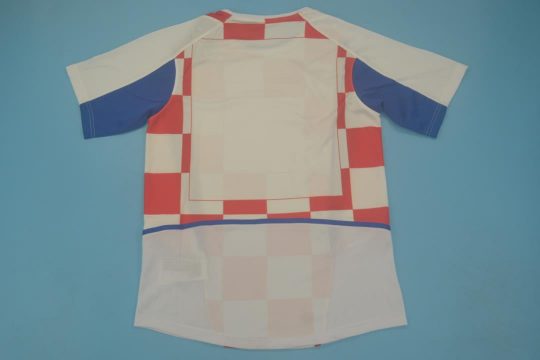 Shirt Back Blank, Croatia 2002 Home Short-Sleeve Kit