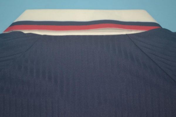 Shirt Collar Back, Scotland 1996-1998 Home Short-Sleeve Kit