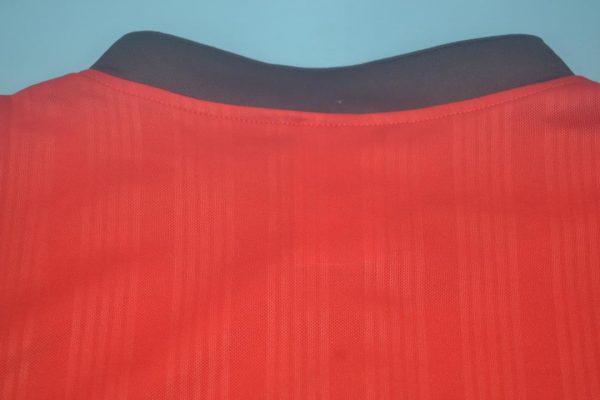 Shirt Collar Back, Spain 1996 Home Short-Sleeve Kit