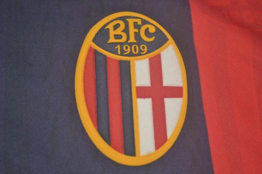 Shirt Bologna Logo, Bologna 1995-1996 Home Short-Sleeve Kit
