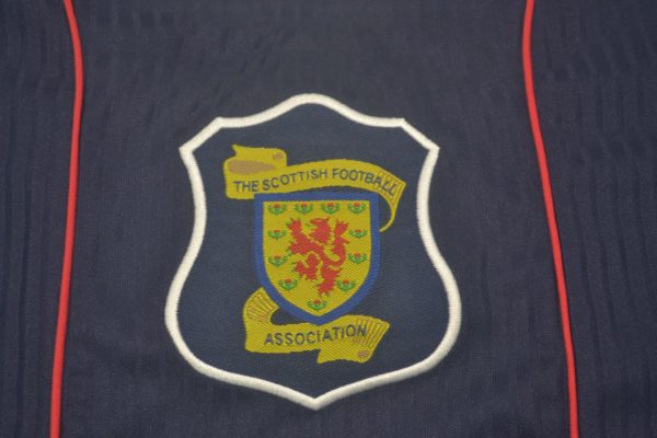 Shirt Scotland Logo, Scotland 1996-1998 Home Short-Sleeve Kit