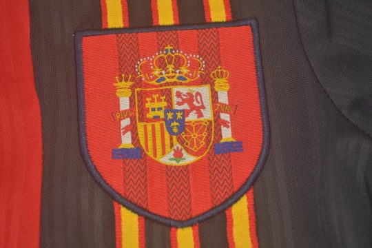 Shirt Spain Logo, Spain 1996 Home Short-Sleeve Kit