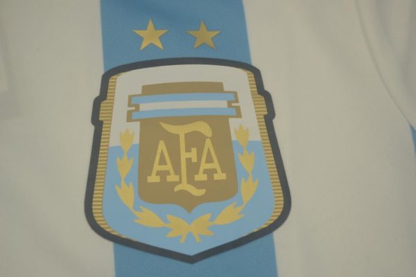 Shirt Argentina Logo, Argentina 2014 Home Long-Sleeve Kit