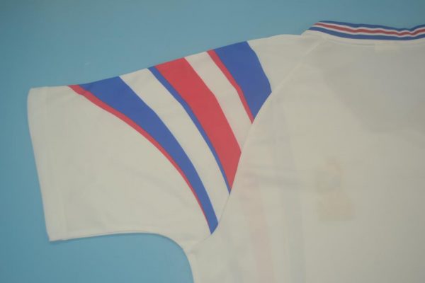 Shirt Sleeve, France 1996 Away White Short-Sleeve Kit