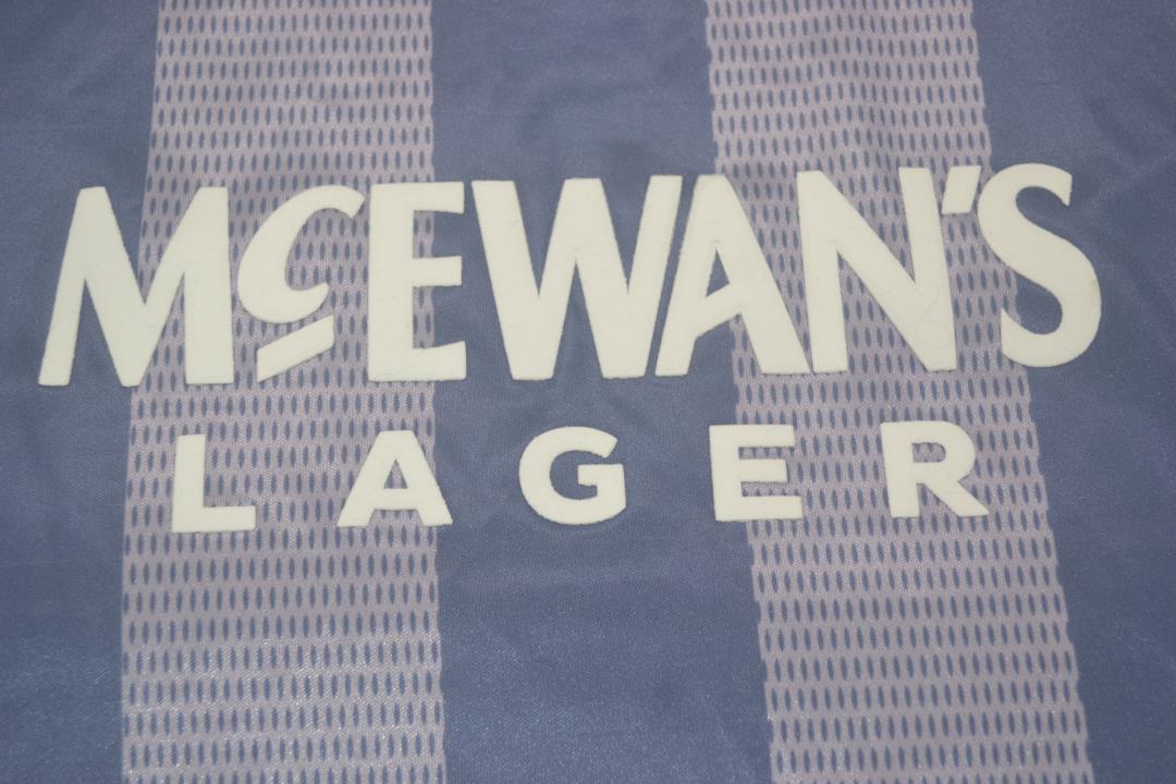 Glasgow Rangers 1994-1996 Home Short Sleeve Football Shirt [As worn by B.  Laudrup, Durie & McCoist]
