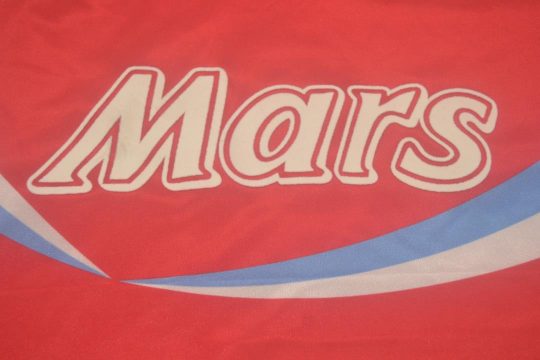 Shirt Sponsor, Napoli 1990-1991 Third Red Short-Sleeve Kit