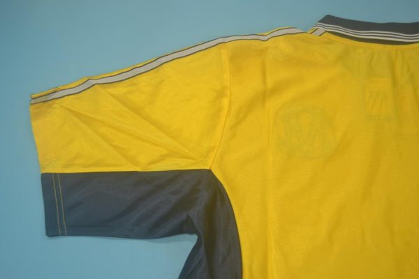 Shirt Sleeve, Olympique Marseille 1998-1999 Third Yellow Short-Sleeve