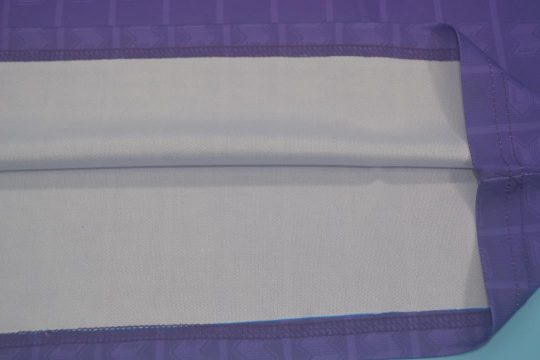 Shirt Opening, Fiorentina 1989-1990 Home Short-Sleeve Kit