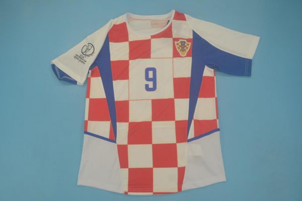 Suker Nameset Front, Croatia 2002 Home Short-Sleeve Kit