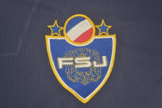 Shirt Yugoslavia Logo, Yugoslavia 1998 Home Short-Sleeve Kit