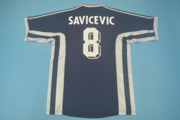 Savicevic Nameset, Yugoslavia 1998 Home Short-Sleeve Kit