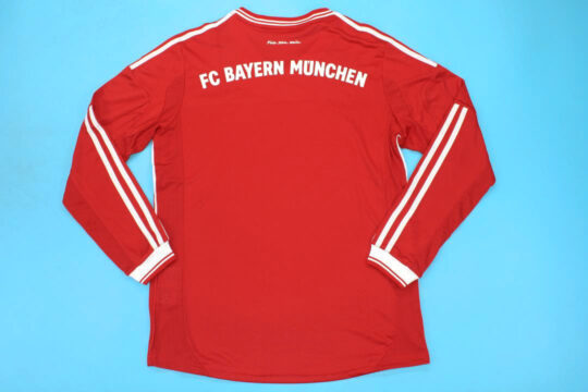 Shirt Back Blank, Bayern Munich 2012-2013 Home UCL Final Edition Long-Sleeve Kit