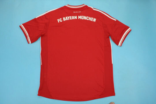 Shirt Back Blank, Bayern Munich 2012-2013 Home UCL Final Edition Short-Sleeve Kit