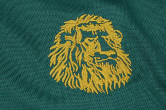 Shirt Cameroon Logo, Cameroon 2002 Home Short-Sleeve Sleeveless Kit