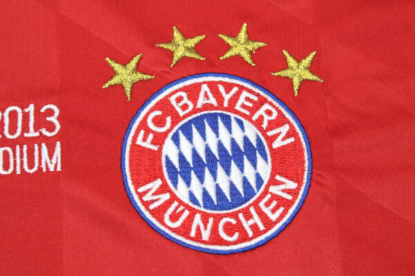 Shirt Bayern Logo, Bayern Munich 2012-2013 Home UCL Final Edition Long-Sleeve Kit