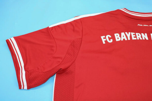 Shirt Sleeve, Bayern Munich 2012-2013 Home UCL Final Edition Short-Sleeve Kit