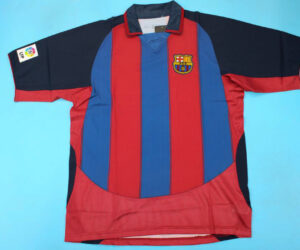 Shirt Front, Barcelona 2003-2004 Home Short-Sleeve Kit