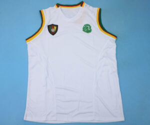 Shirt Front. Cameroon 2002 Away Short-Sleeve Sleeveless Kit