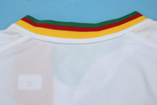 Shirt Collar Back, Cameroon 2002 Away Short-Sleeve Sleeveless Kit