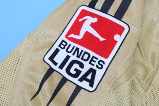 Bundesliga Patch, Bayern Munich 2004-2006 Away Gold Short-Sleeve Jersey/Kit
