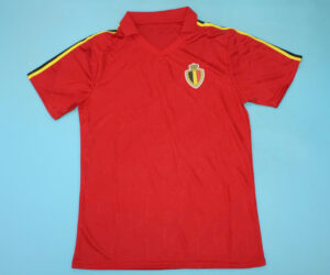 Shirt Front, Belgium 1986 Home Short-Sleeve