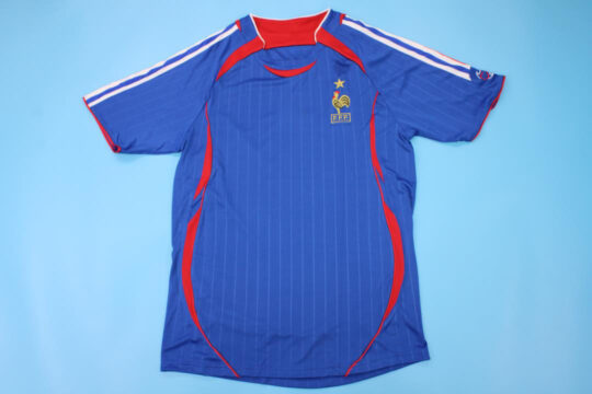 Shirt Front, France 2006 Home Short-Sleeve Jersey/Kit