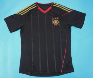 Shirt Front, Germany 2010 Away Short-Sleeve Kit Jersey