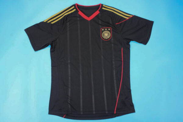 Shirt Front, Germany 2010 Away Short-Sleeve Kit Jersey