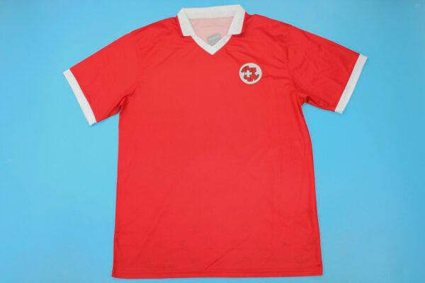 Shirt Front, Switzerland 1994-1996 Home Short-Sleeve Kit