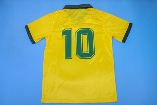 #10 Nameset, Brazil 1986 Home Short-Sleeve Kit/Jersey