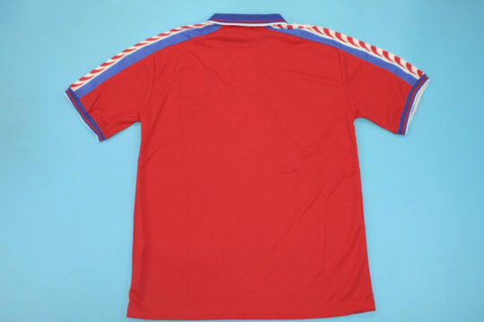 Shirt Back Blank, Czech Republic 1996 Euros Home Short-Sleeve Kit
