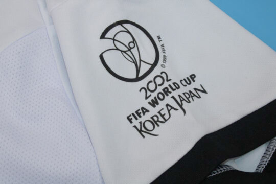 2002 World Cup Patch, Germany 2002 Home Short-Sleeve Jersey/Kit