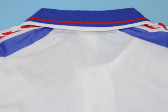 Shirt Collar Back, Czech Republic 1996 Euros Away Short-Sleeve Kit