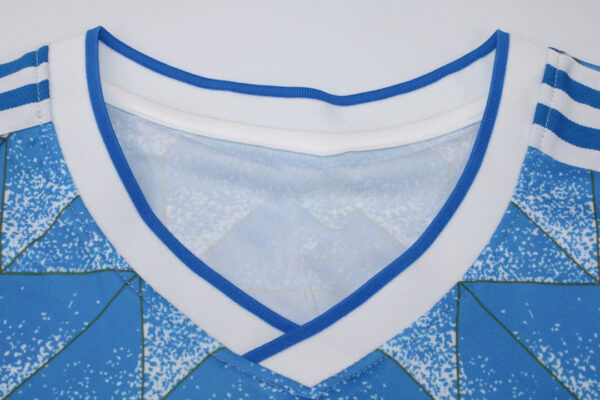 Shirt Collar Front, East Germany 1988-1990 Home Short-Sleeve Jersey/Kit