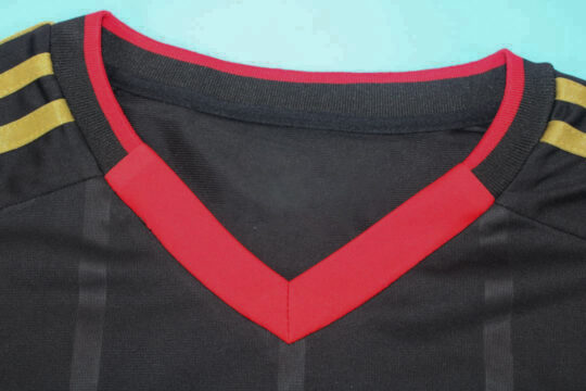 Shirt Collar Front, Germany 2010 Away Short-Sleeve Kit Jersey