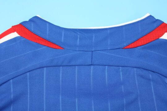 Shirt Collar Back, France 2006 Home Short-Sleeve Jersey/Kit