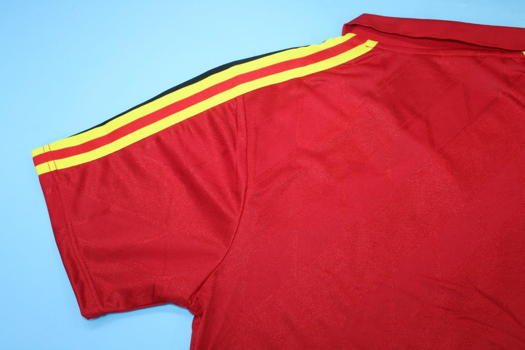 Belgium 1986 Home World Cup Jersey [Free Shipping]