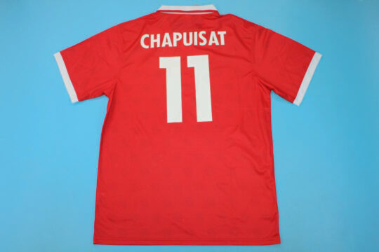 Chapuisat Nameset, Switzerland 1994-1996 Home Short-Sleeve Kit