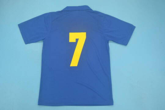 Garrincha Nameset, Brazil 1956 Away Short-Sleeve Kit/Jersey