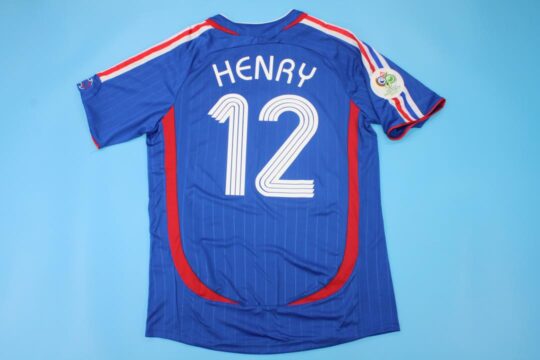 Henry Nameset, France 2006 Home Short-Sleeve Jersey/Kit
