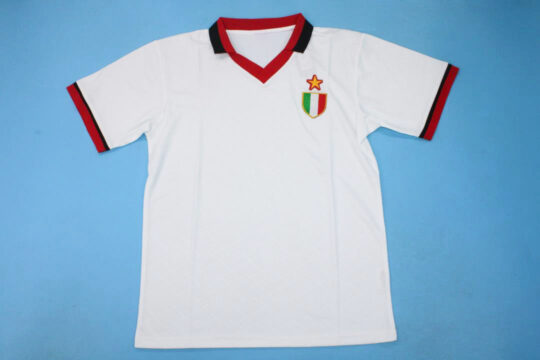 Shirt Front, AC Milan 1993-1994 Away Final Short-Sleeve