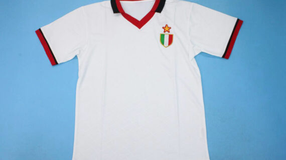 Shirt Front, AC Milan 1993-1994 Away Final Short-Sleeve