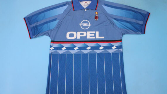 Shirt Front, AC Milan 1995-1996 Fourth Short-Sleeve Jersey
