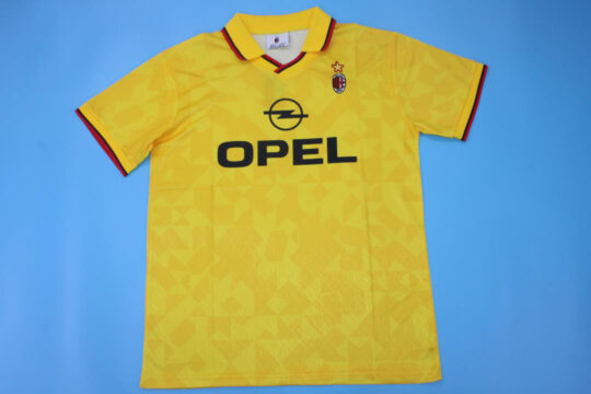 Shirt Front, AC Milan 1995-1996 Third Short-Sleeve Jersey