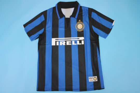 Shirt Front, Inter Milan 2007-2008 Home Short-Sleeve Jersey