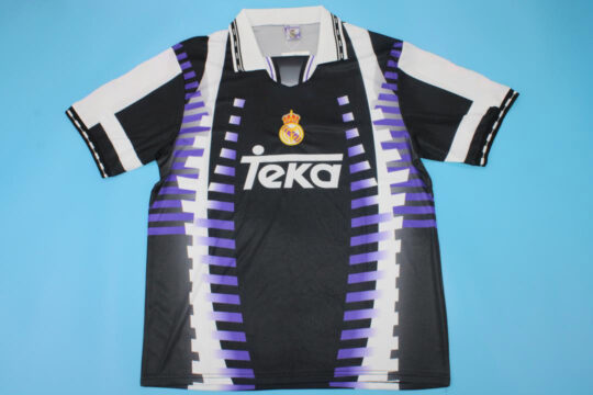 Shirt Front, Real Madrid 1997-1998 Third Short-Sleeve Jersey