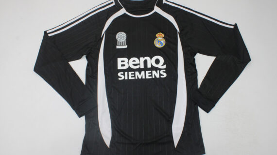 Shirt Front, Real Madrid 2006-2007 Away Long-Sleeve