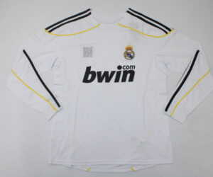Shirt Front, Real Madrid 2009-2010 Home Long-Sleeve Jersey